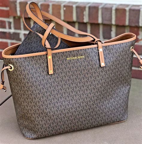 michael kors jet tote bag